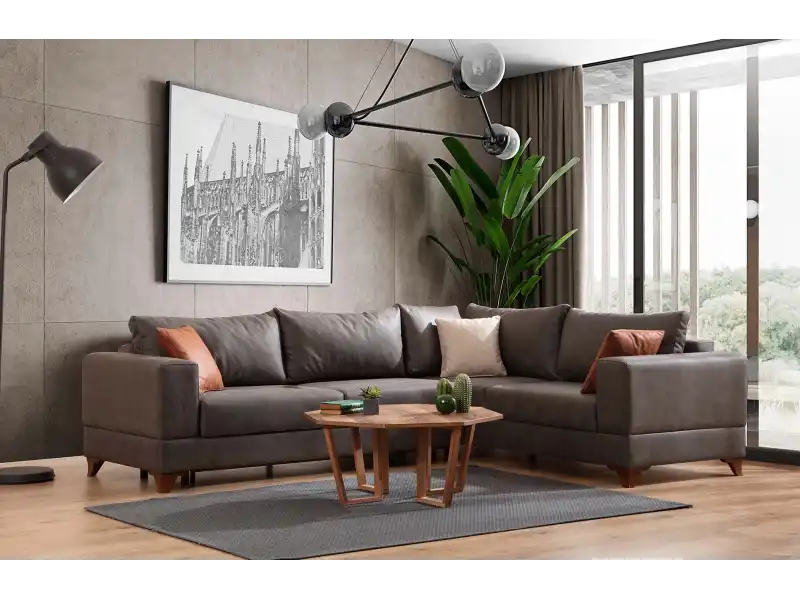 İnegöl Mobilya Kardelen Köşe Takımı