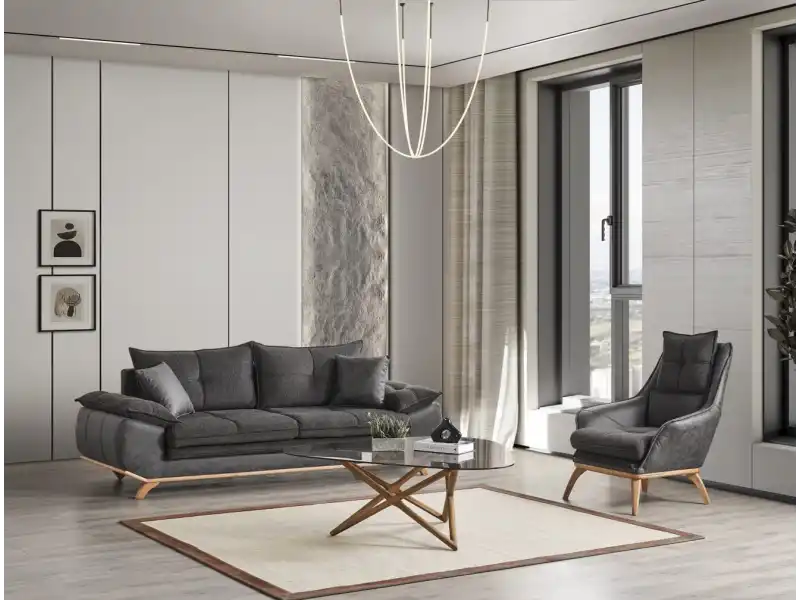 İnegöl Mobilya Leon Koltuk Takımı