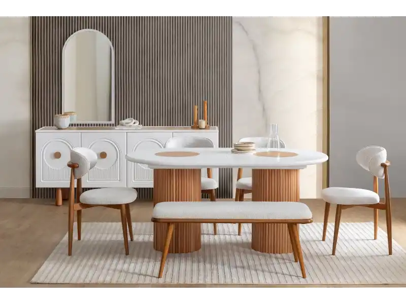 İnegöl Mobilya Lotus Yemek Takımı