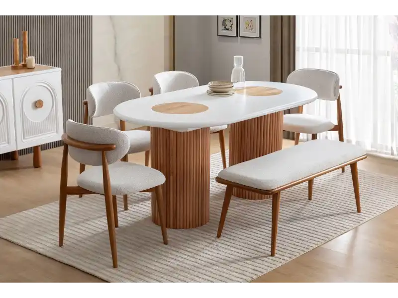 İnegöl Mobilya Lotus Yemek Takımı