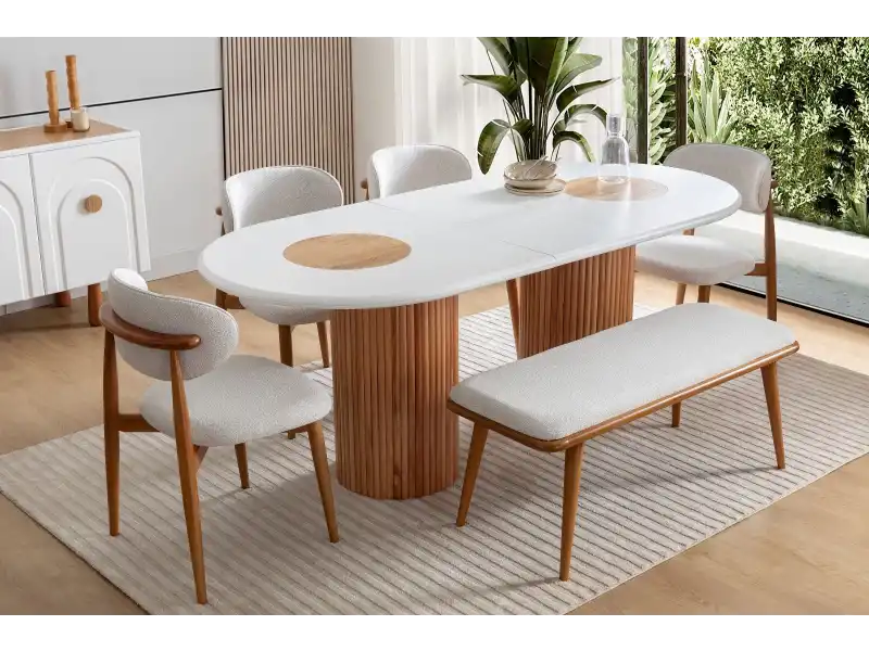 İnegöl Mobilya Lotus Yemek Takımı