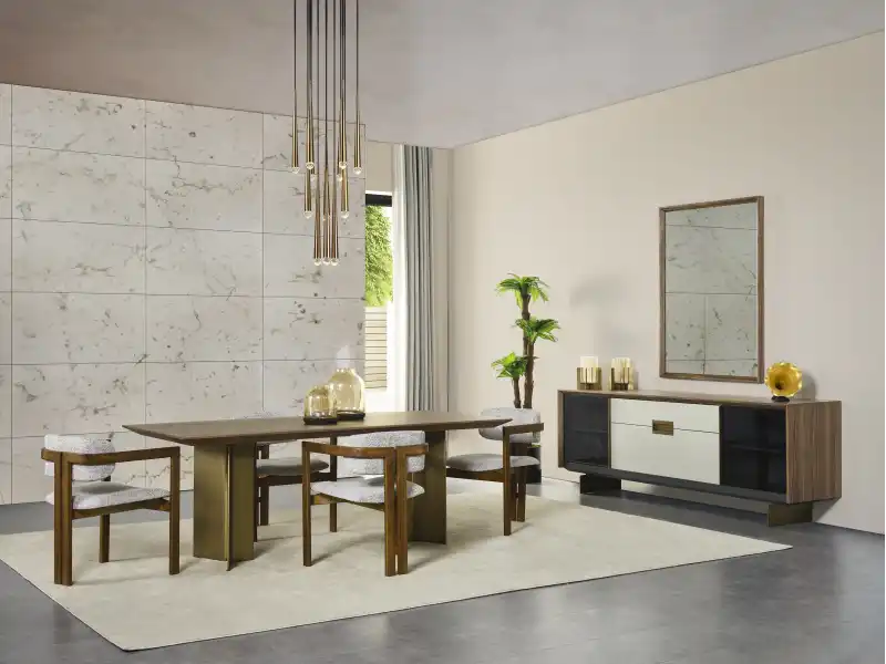 İnegöl Mobilya Pietra Yemek Odası Takımı