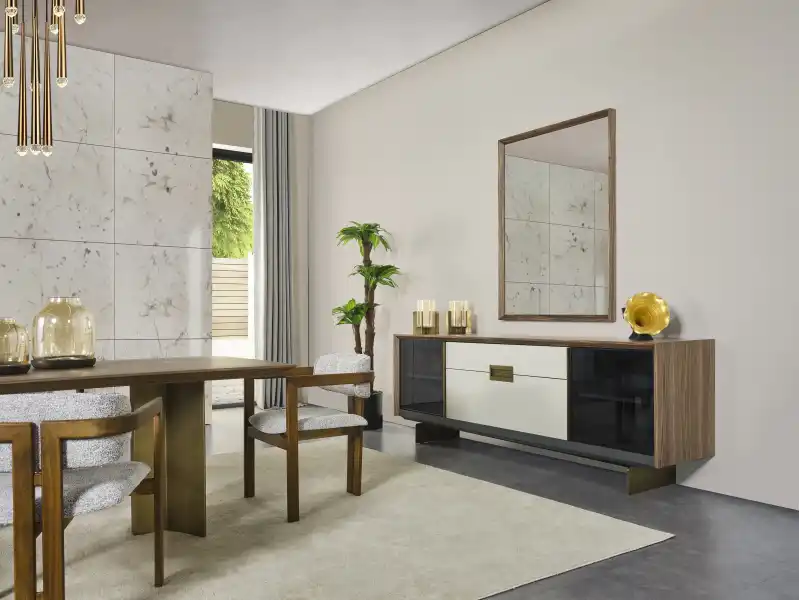 İnegöl Mobilya Pietra Yemek Odası Takımı