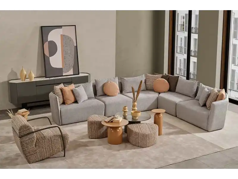 İnegöl Mobilya Slope Köşe Takımı