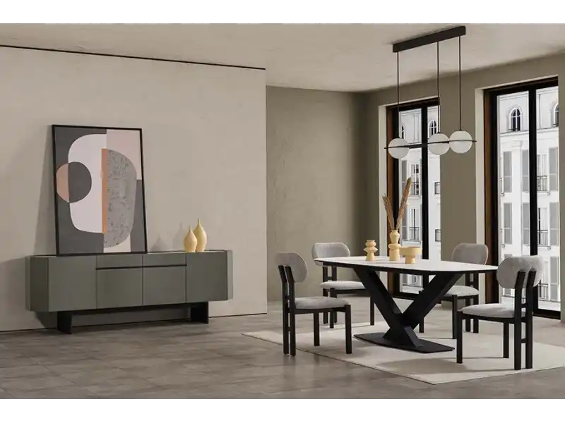 İnegöl Mobilya Slope Yemek Takımı