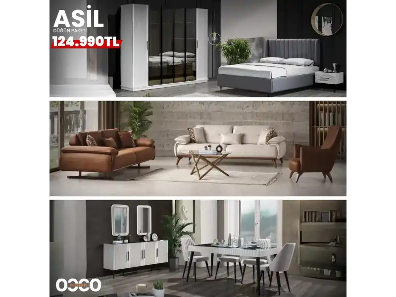 İnegöl Mobilyası Asil Düğün Paketi