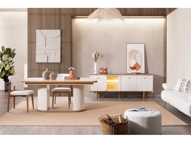 İnegöl Mobilyası Virjin Yemek Odası