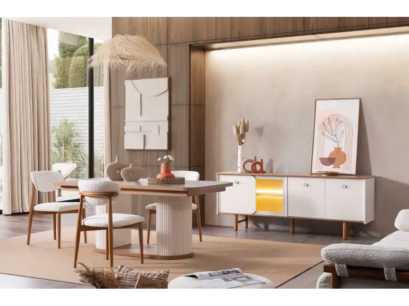 İnegöl Mobilyası Virjin Yemek Odası