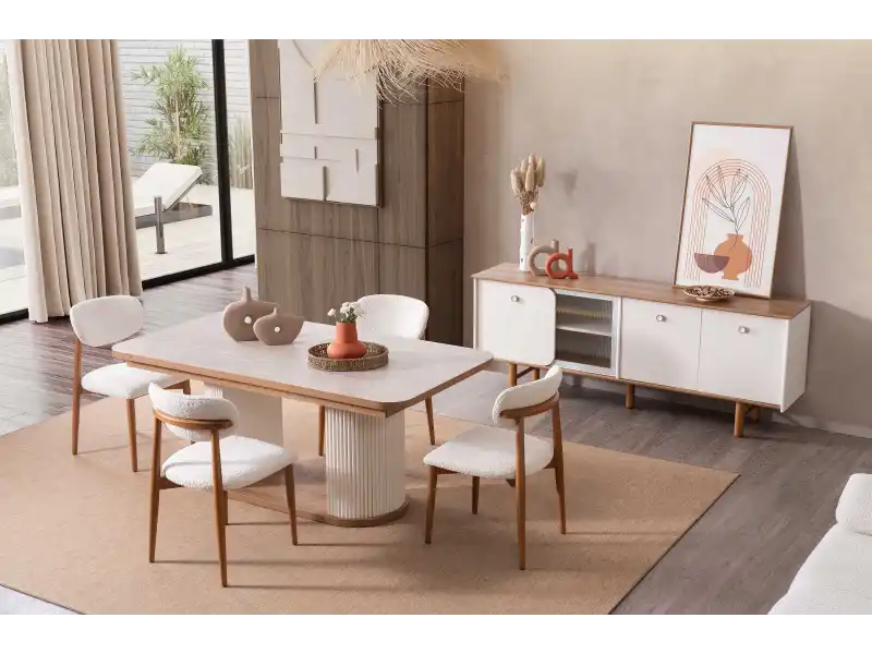 İnegöl Mobilyası Virjin Yemek Odası