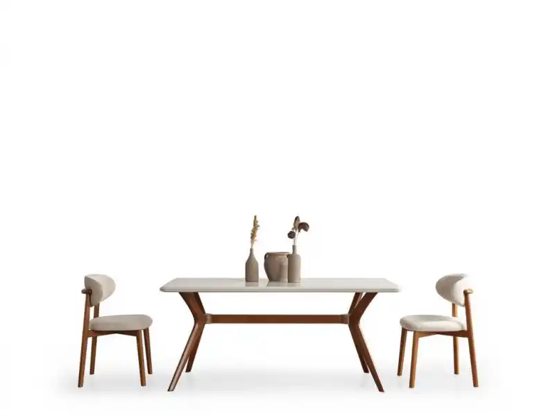 Roys Krem Yemek Takımı