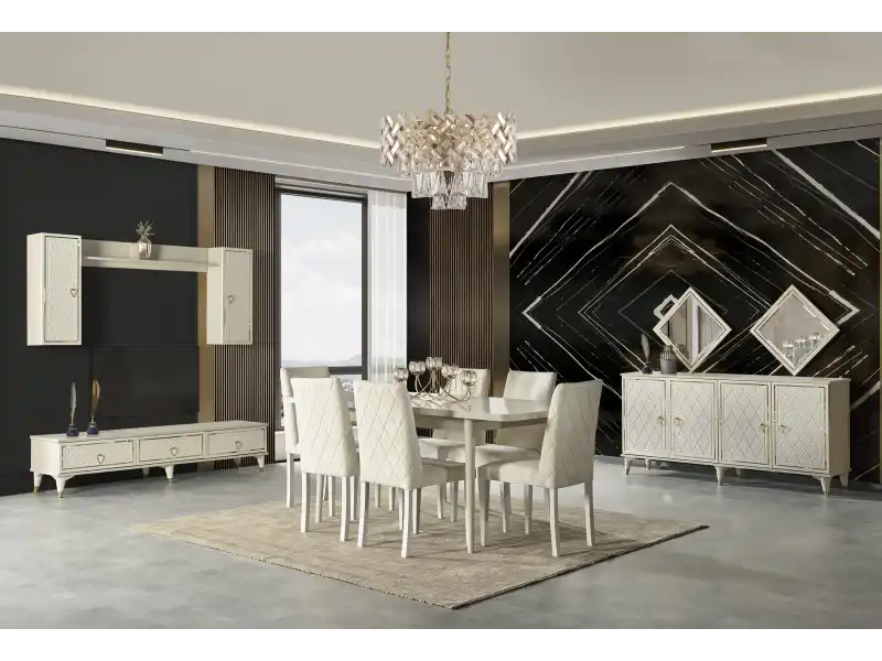 İnegöl Mobilyası Sedef Yemek Odası