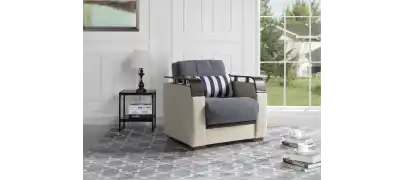 Mina Köşe Takımı Gri