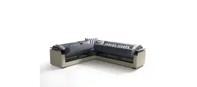 Mina Köşe Takımı Gri