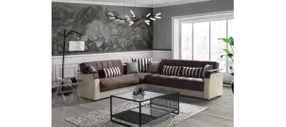 Mina Köşe Takımı Kahve