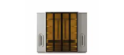 Prada Sis Grisi Yatak Odası