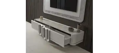 Prada Sis Grisi Tv Ünitesi