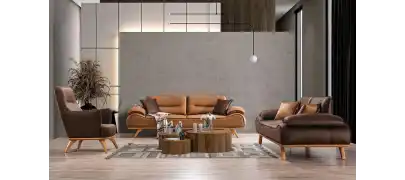 Asos Nubuk Koltuk Takımı