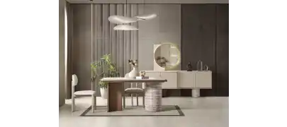 Florazsa Beyaz Yemek Takımı