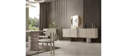 Florazsa Beyaz Yemek Takımı