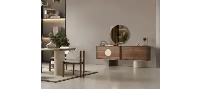 Florazsa Ceviz Yemek Takımı