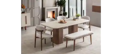 İnegöl Mobilya Asya Yemek Takımı