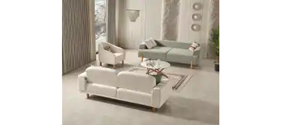 İnegöl Mobilya Bohem Koltuk Takımı 1