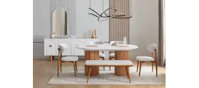 İnegöl Mobilya Lotus Yemek Takımı