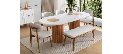 İnegöl Mobilya Lotus Yemek Takımı