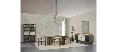 İnegöl Mobilya Pietra Yemek Odası Takımı