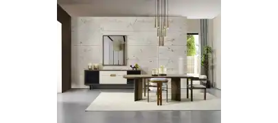 İnegöl Mobilya Pietra Yemek Odası Takımı