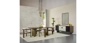 İnegöl Mobilya Pietra Yemek Odası Takımı