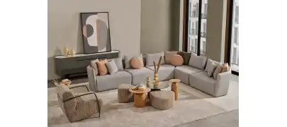 İnegöl Mobilya Slope Köşe Takımı