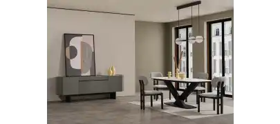 İnegöl Mobilya Slope Yemek Takımı