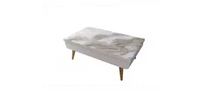 MT 112 SİYAH ORTA SEHPA MERMER