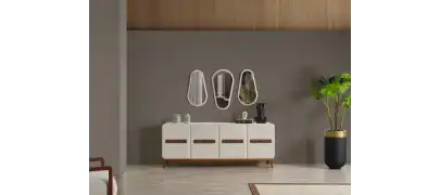 Roys Krem Yemek Takımı