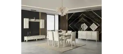 İnegöl Mobilyası Sedef Yemek Odası