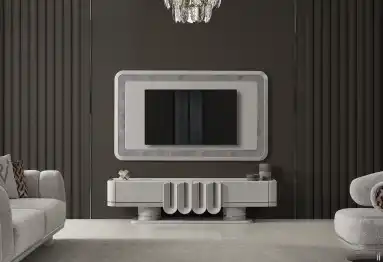 Prada Sis Grisi Tv Ünitesi