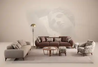 İnegöl Mobilya Barcelona Koltuk Takımı