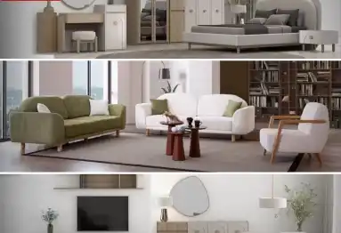 İnegöl Mobilya Bohem Düğün Paketi