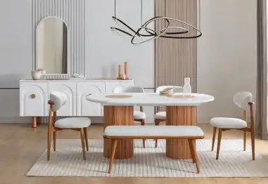 İnegöl Mobilya Lotus Yemek Takımı