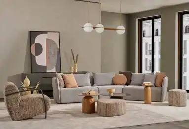 İnegöl Mobilya Slope Amorf Köşe Takımı