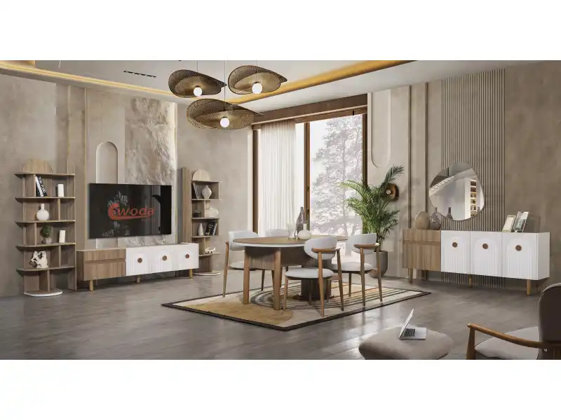 İnegöl Mobilya Bohem Yemek Odası