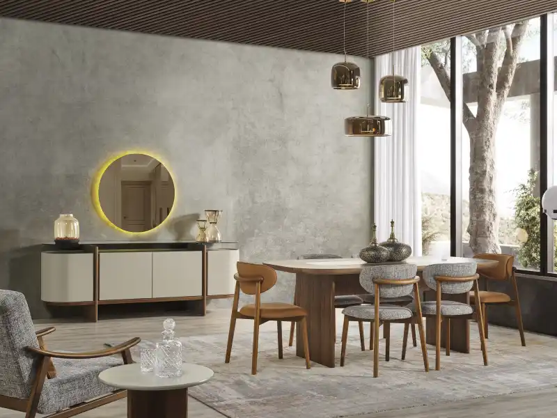 İnegöl Mobilya Otello Yemek Odası Takımı