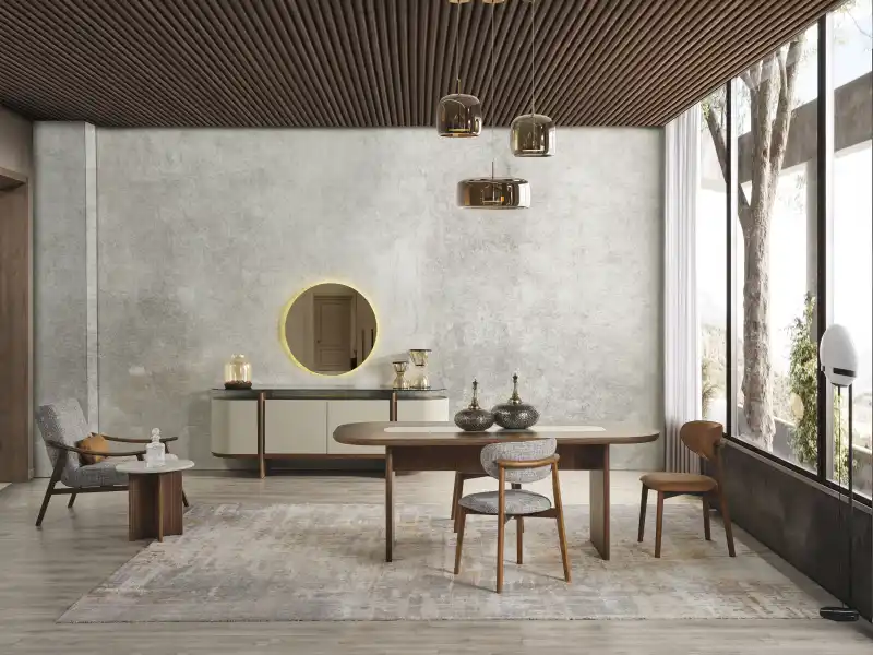 İnegöl Mobilya Otello Yemek Odası Takımı