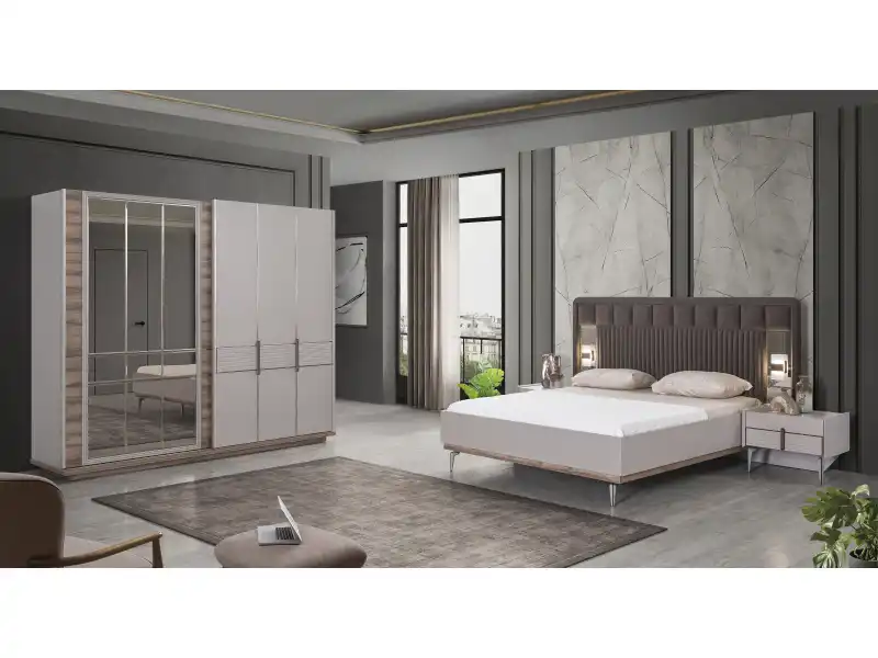 Lens Sürgülü Yatak Odası Takımı