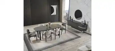 İnegöl Mobilya Matera Yemek Odası Takımı