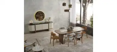 İnegöl Mobilya Otello Yemek Odası Takımı