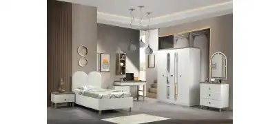 İnegöl Mobilyası Bohem Genç Odası