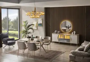 İnegöl Mobilyası Royal Yemek Odası