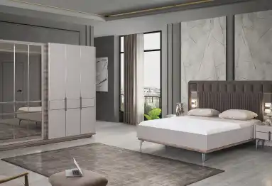 Lens Sürgülü Yatak Odası Takımı